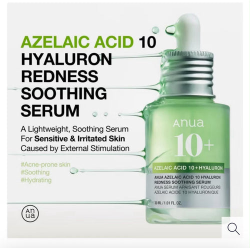 ANUA Azelaic Acid 10 Hyaluron Redness Soothing Serum