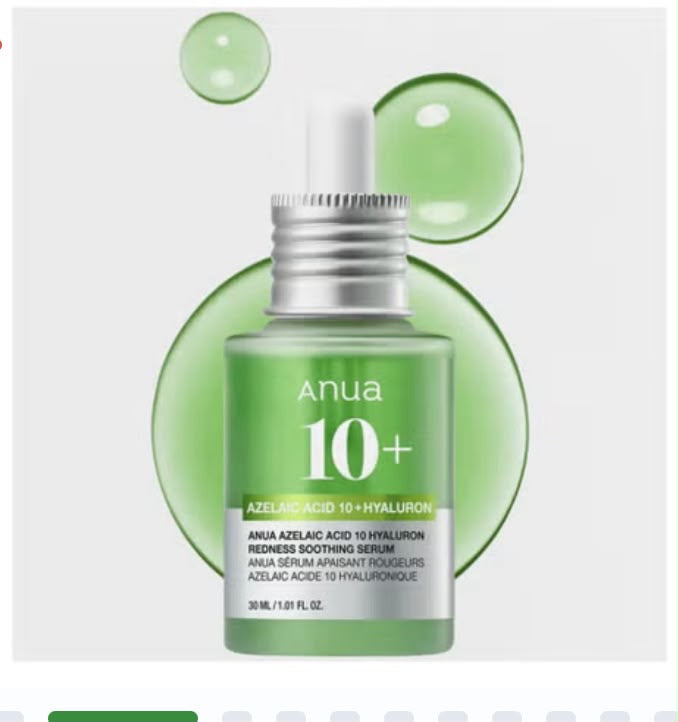 ANUA Azelaic Acid 10 Hyaluron Redness Soothing Serum